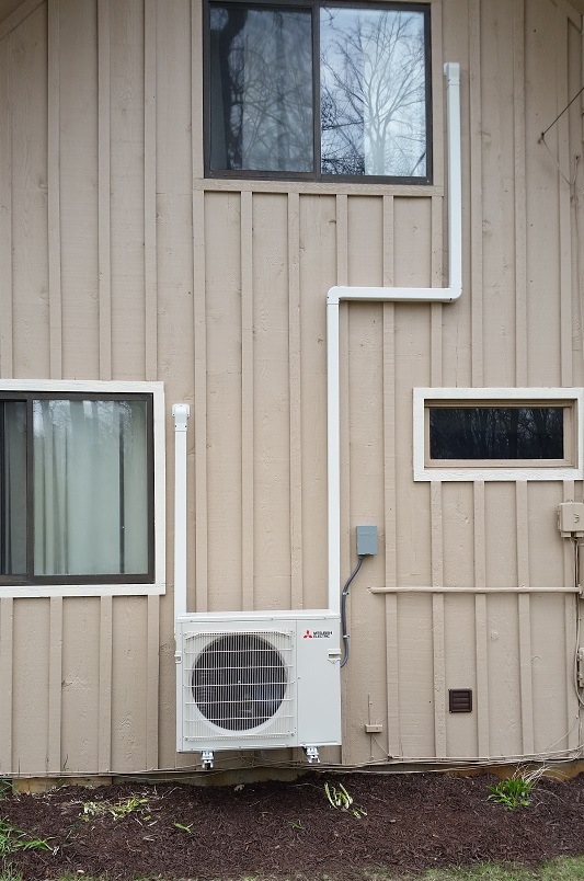 Ductless Air Conditioner Installation at a Portage Lake Home