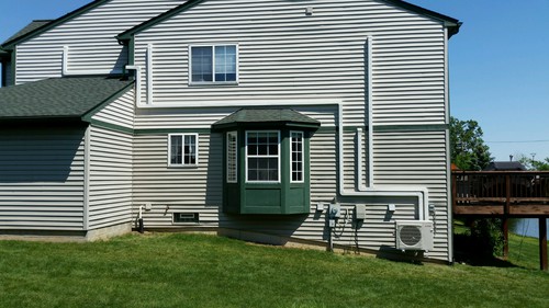 6 Zone Mitsubishi Heat Pump Installation in Ann Arbor