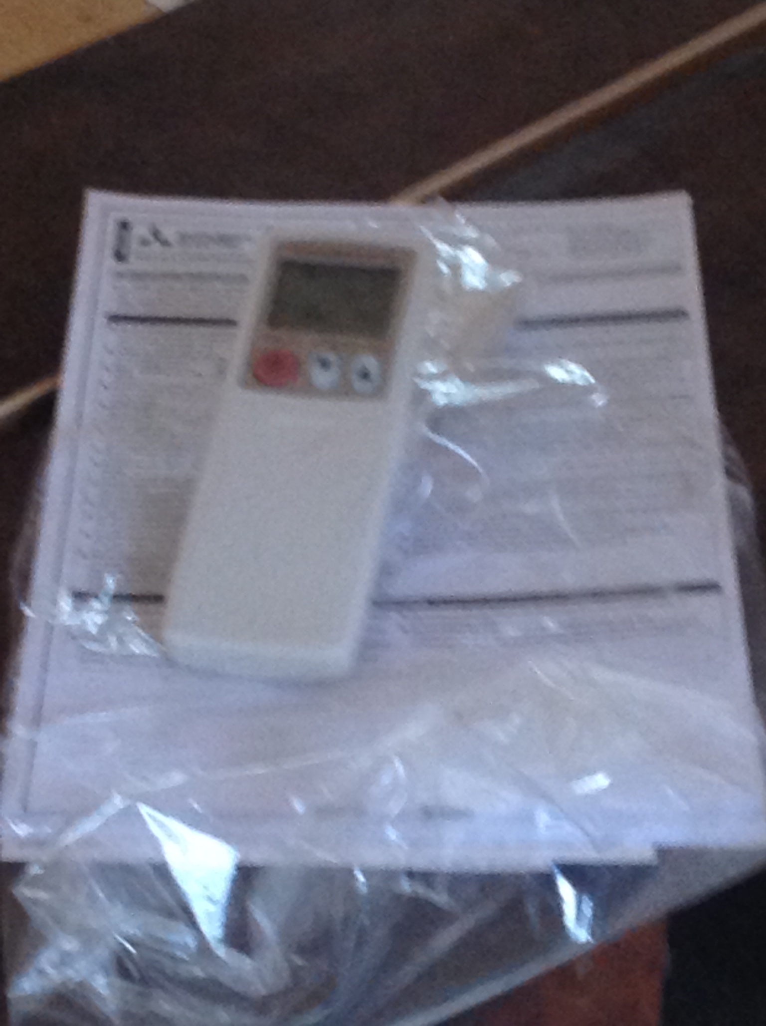 Mitsubishi Mini-Split Remote Control